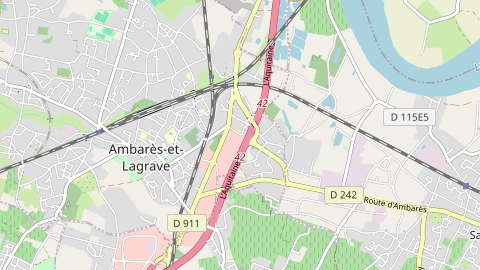 Carte de localisation de l'évènement