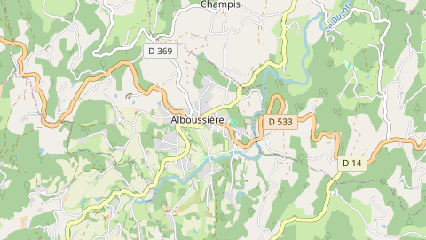 Carte de localisation de l'évènement