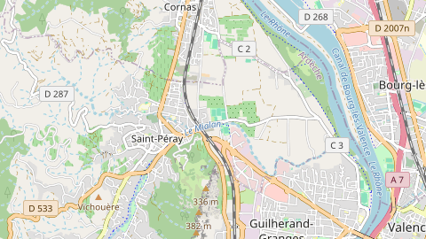 Carte de localisation de l'évènement