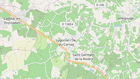Carte de localisation de l'évènement