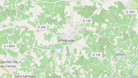 Carte de localisation de l'évènement