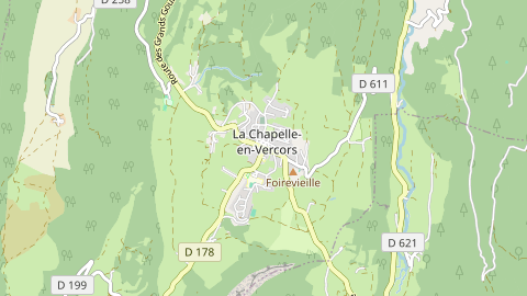 Carte de localisation de l'évènement