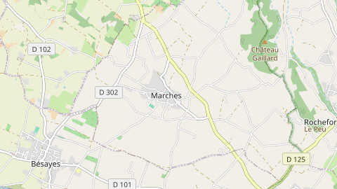 Carte de localisation de l'évènement