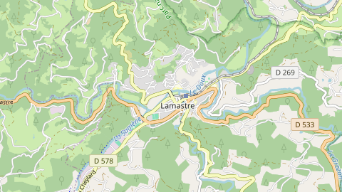 Carte de localisation de l'évènement