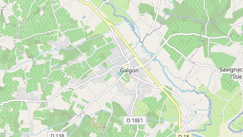 Carte de localisation de l'évènement
