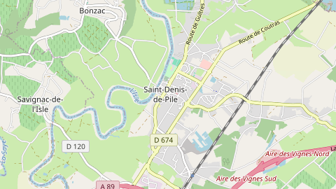Carte de localisation de l'évènement