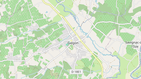 Carte de localisation de l'évènement