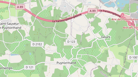 Carte de localisation de l'évènement