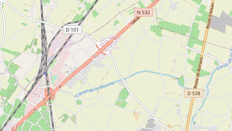 Carte de localisation de l'évènement
