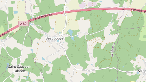 Carte de localisation de l'évènement