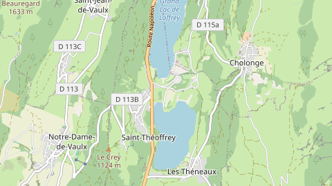 Carte de localisation de l'évènement