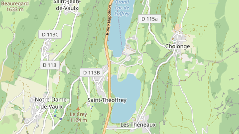 Carte de localisation de l'évènement