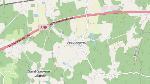 Carte de localisation de l'évènement