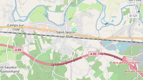 Carte de localisation de l'évènement