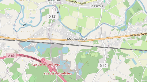 Carte de localisation de l'évènement