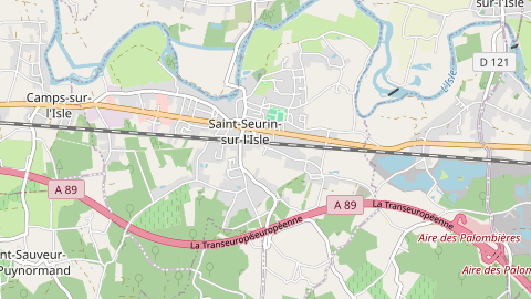 Carte de localisation de l'évènement