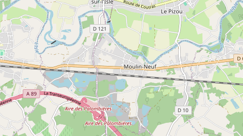 Carte de localisation de l'évènement