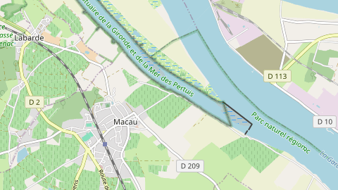 Carte de localisation de l'évènement