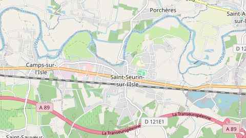 Carte de localisation de l'évènement