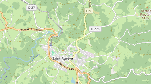 Carte de localisation de l'évènement