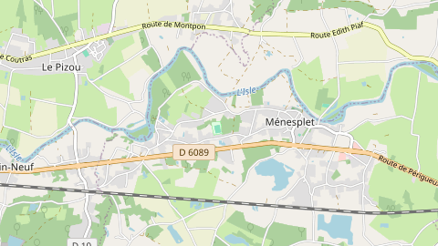 Carte de localisation de l'évènement