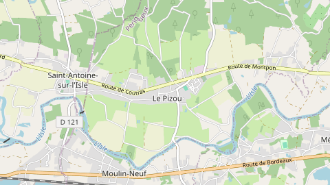 Carte de localisation de l'évènement