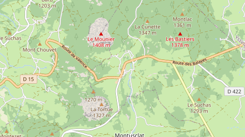 Carte de localisation de l'évènement
