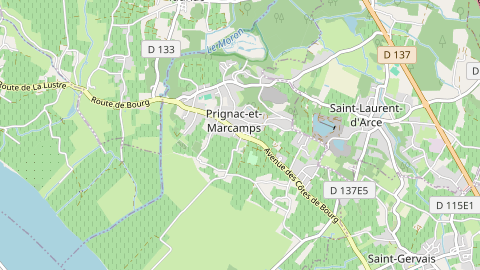 Carte de localisation de l'évènement