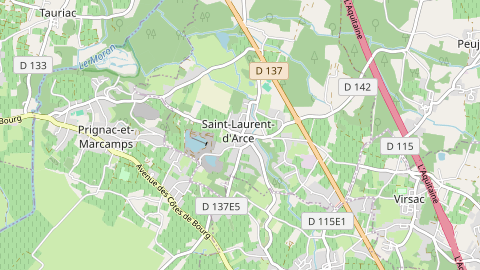 Carte de localisation de l'évènement