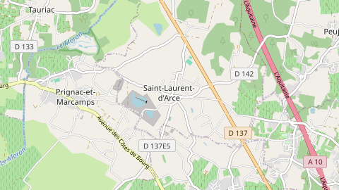 Carte de localisation de l'évènement