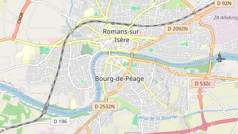 Carte de localisation de l'évènement