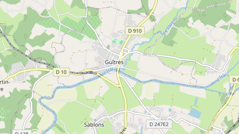 Carte de localisation de l'évènement