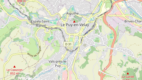 Carte de localisation de l'évènement