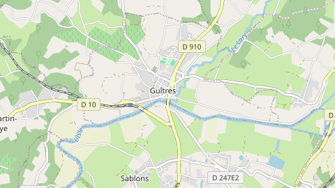 Carte de localisation de l'évènement