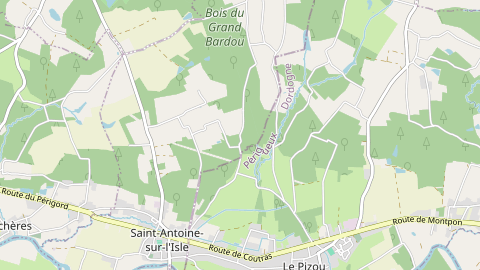 Carte de localisation de l'évènement
