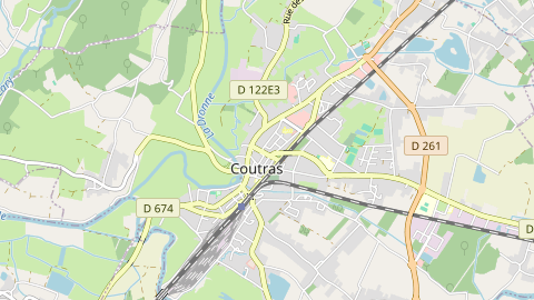 Carte de localisation de l'évènement
