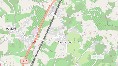Carte de localisation de l'évènement