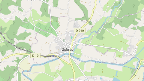 Carte de localisation de l'évènement