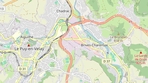 Carte de localisation de l'évènement
