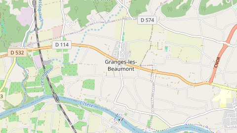 Carte de localisation de l'évènement