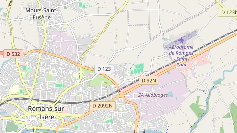 Carte de localisation de l'évènement