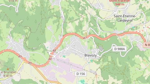 Carte de localisation de l'évènement