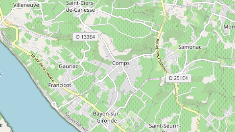 Carte de localisation de l'évènement
