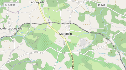 Carte de localisation de l'évènement