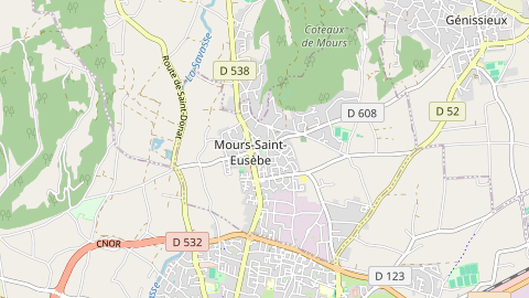 Carte de localisation de l'évènement