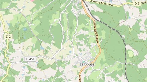 Carte de localisation de l'évènement