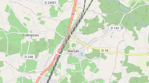 Carte de localisation de l'évènement