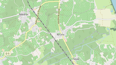 Carte de localisation de l'évènement