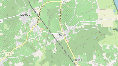 Carte de localisation de l'évènement