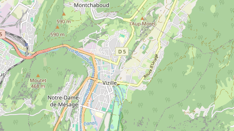 Carte de localisation de l'évènement